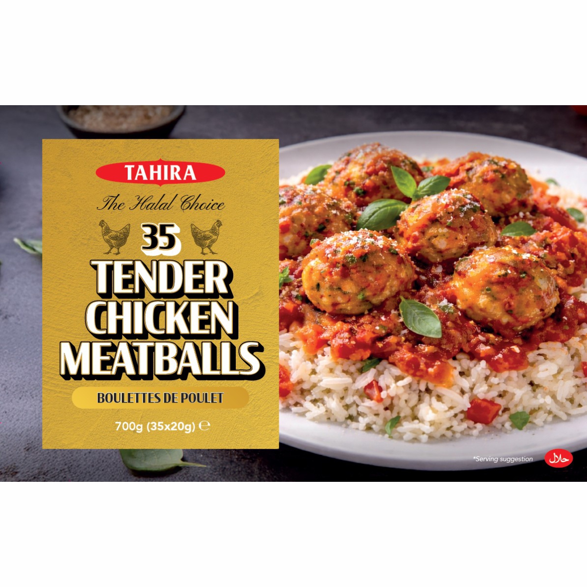 Tender meatballs - new design
