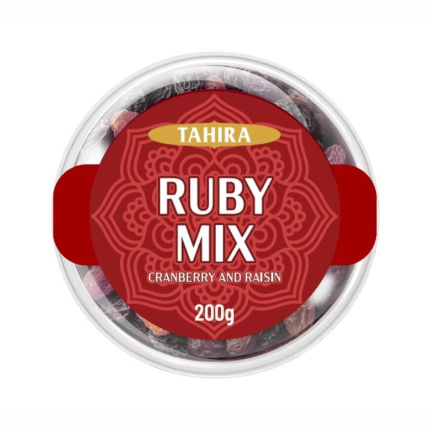 Ruby Mix RUBY MIX DRIED FRUITS - Tahira Foods